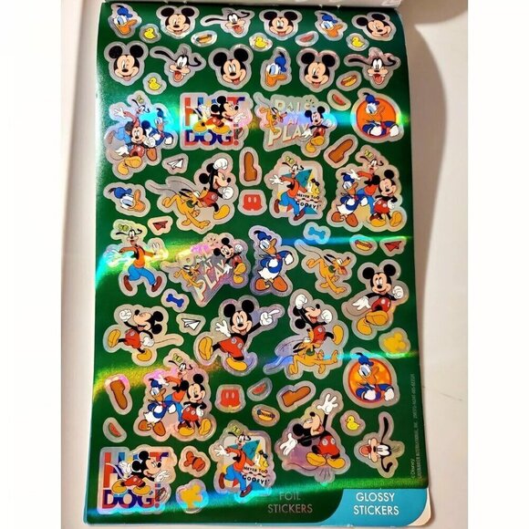 💖3/$15💖 Disney Mickey Mouse Stickers (Over 150 Puffy, Glitter, Foil & Glossy) - Picture 4 of 5